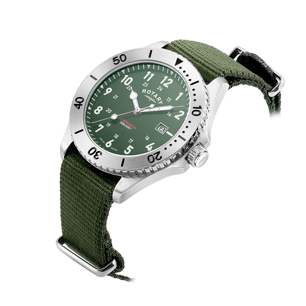 Buy Rotary Commando Men s Watch GS05475 56 Time Watch Specialists