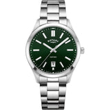 Rotary Oxford Sapphire Glass Date Men's Watch | GB05520/24 | Time Watch Specialists