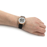 Rotary Rose Gold plated Skeleton watch Mens Watch | Time Watch Specialists