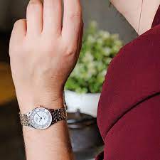 Rotary Ultra Slim Diamond Set Ladies Watch | LB08010/07/D