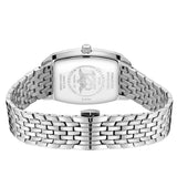 Rotary Ultra Slim Tonneau Silver Bracelet Women's Dress Watch | LB08015/90 | Time Watch Specialists