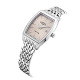 Rotary Ultra Slim Tonneau Silver Bracelet Women's Dress Watch | LB08015/90 | Time Watch Specialists