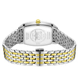Rotary Ultra Slim Tonneau Two Tone Bracelet Women's Dress Watch | LB08016/06 | Time Watch Specialists