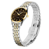 Rotary Ultra Slim Two Tone Women's Dress Watch | LB08011/49 | Time Watch Specialists