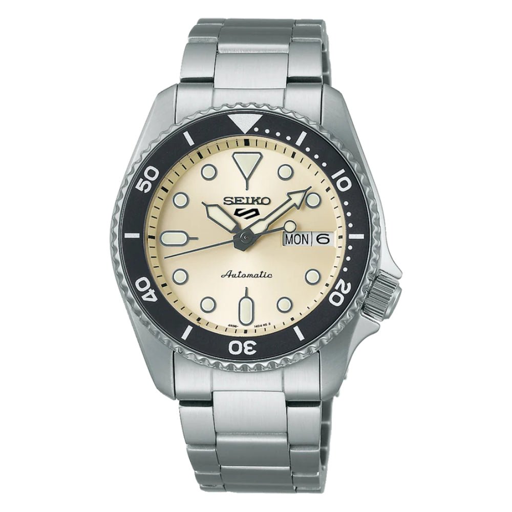 Buy Seiko 5 Silver Stainless Steel Strap Men s Watch SRPK31K1 Time Watch Specialists