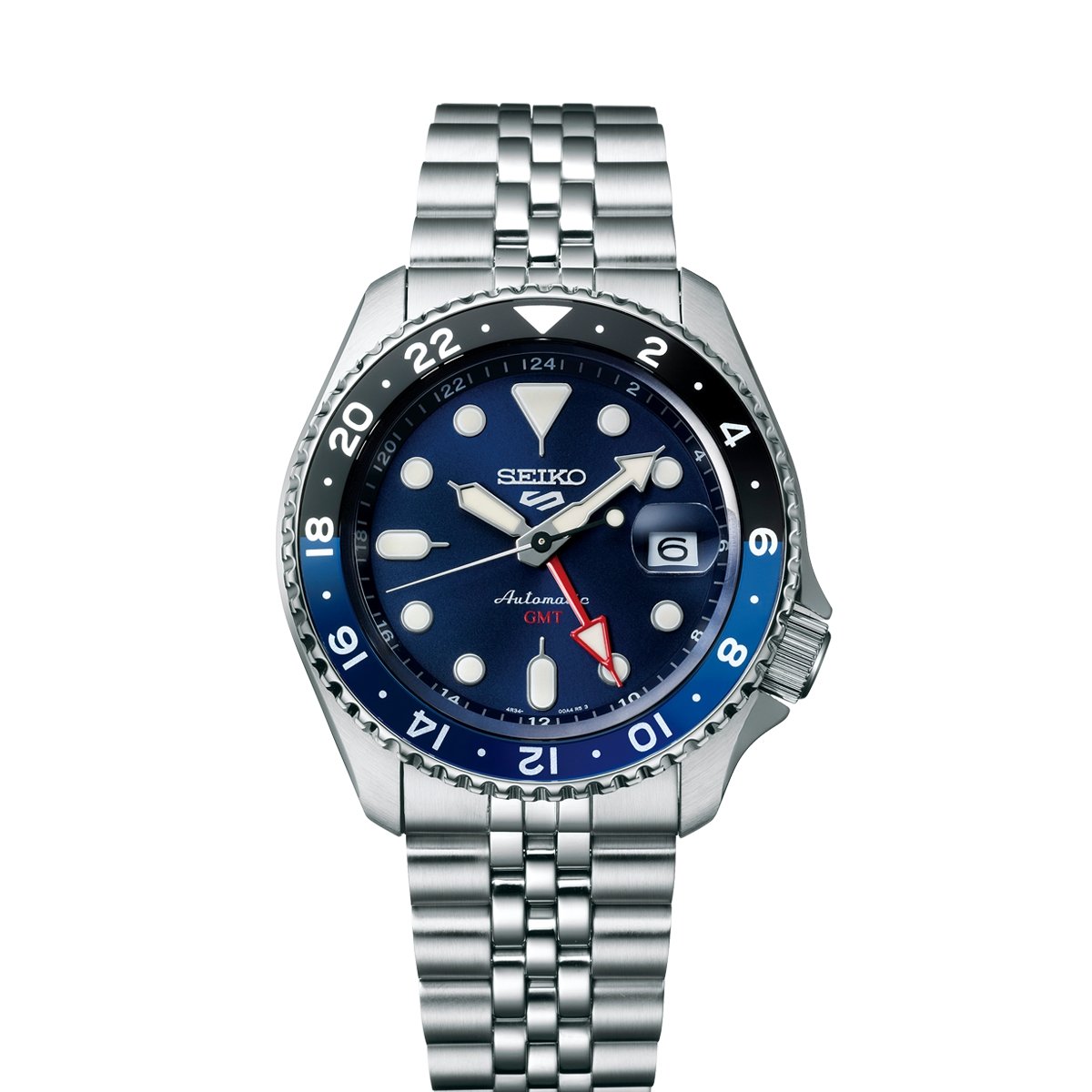 Seiko 5 Sports ‘Blueberry’ GMT SKX Re-Interpretation Men's Watch - SSK003K1 | Time Watch Specialists