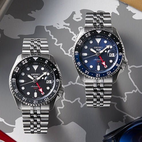 Seiko 5 Sports GMT Series Men's Watch | SSK001K1 | Time Watch Specialists