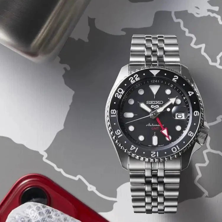 Seiko 5 Sports GMT Series Men's Watch | SSK001K1 | Time Watch Specialists