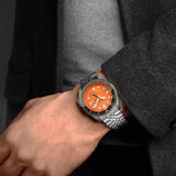 Seiko 5 Sports ‘Mikan Orange’ GMT SKX Re-Interpretation Men's Watch - SSK005K1 | Time Watch Specialists