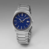 Seiko Blue Dial Silver Stainless Steel Strap Men's Watch | SUR555P1 | Time Watch Specialists
