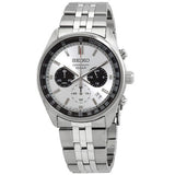 Seiko Chronograph White Dial Men's Watch | SSB425P1 | Time Watch Specialists