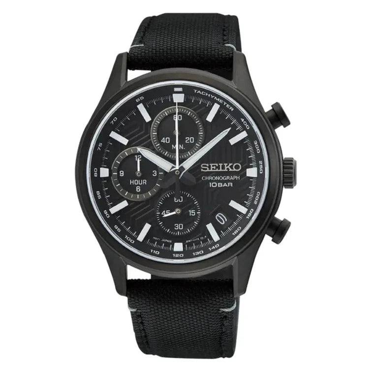 SEIKO Conceptual Quartz Chronograph in Black Men's Watch | SSB421P1 | TIME Watches