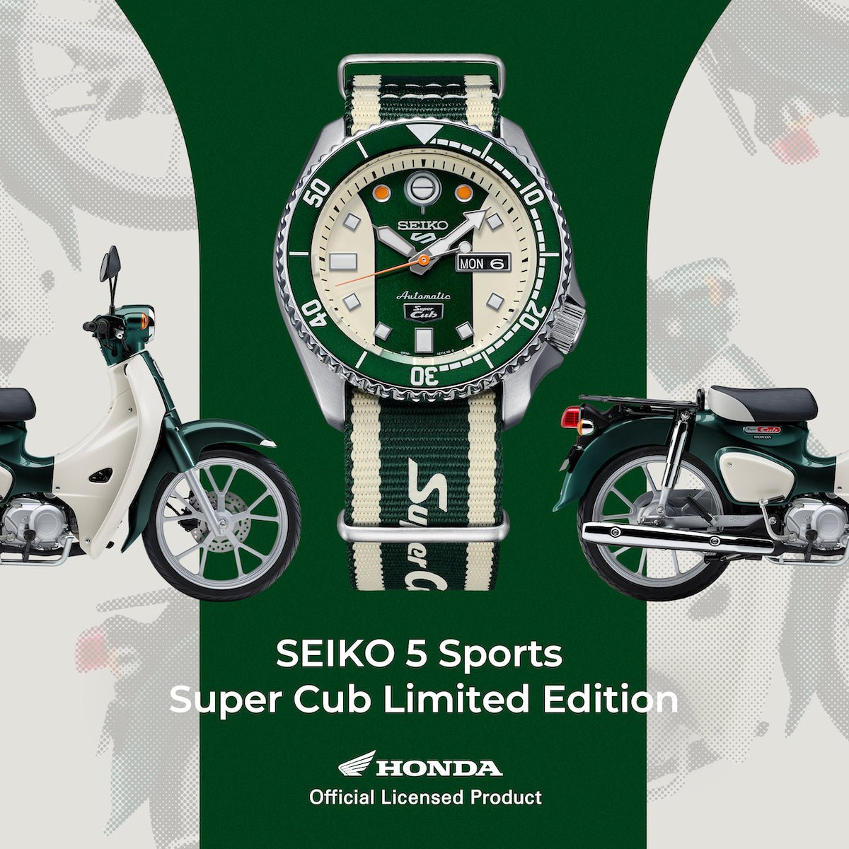 Seiko Honda Super CUB Limited Edition Men's Watch - SRPJ49K1 | Time Watch Specialists