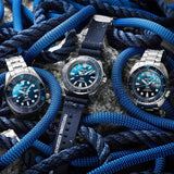 Seiko Prospex Padi Blue Dial Resin Strap Men's Watch | SRPJ93K1 | Time Watch Specialists