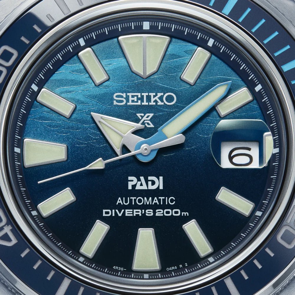 Buy Seiko Prospex Padi Blue Dial Resin Strap Men s Watch