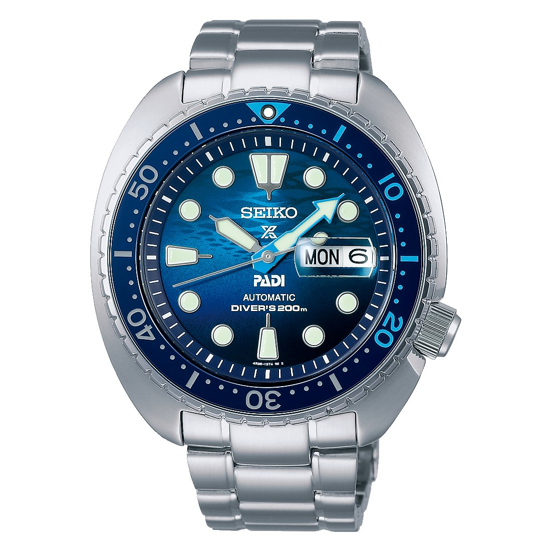 SEIKO Prospex “The Great Blue" Special Edition Automatic Divers Men's Watch | SRPK01K1 | TIME Watches