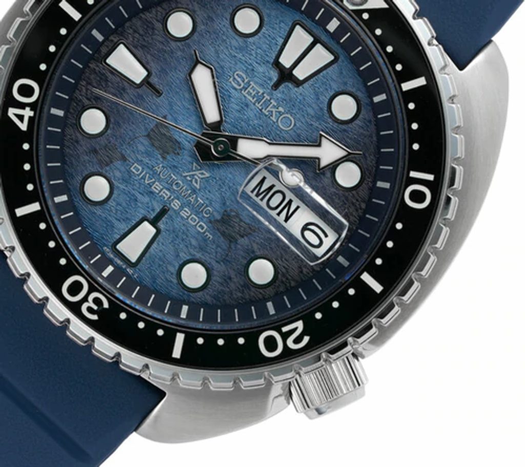 Seiko Prospex Turtle 'Save The Ocean' Men's Watch | SRPF77K1 | Time Watch Specialists