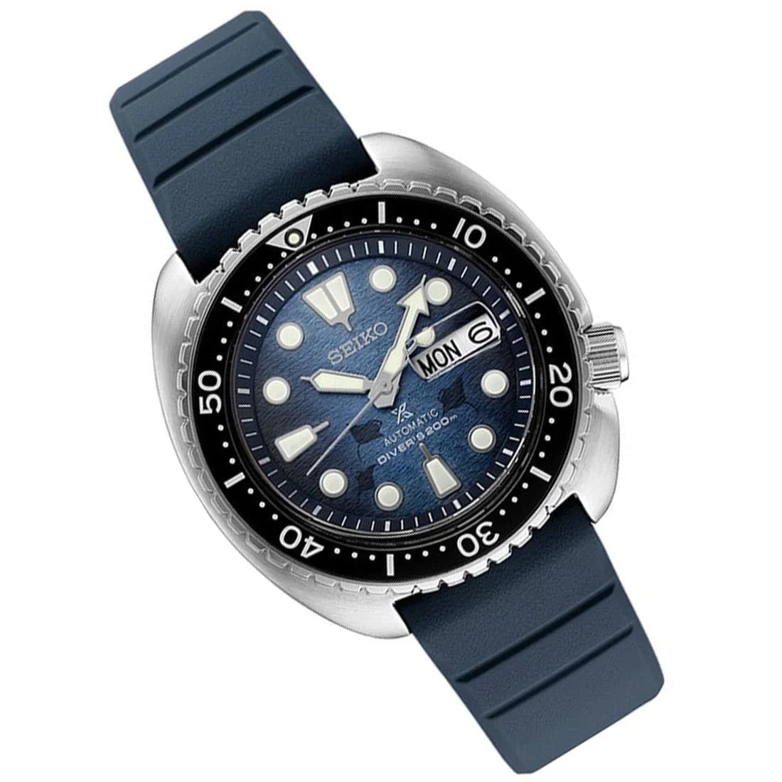 Seiko Prospex Turtle 'Save The Ocean' Men's Watch | SRPF77K1 | Time Watch Specialists