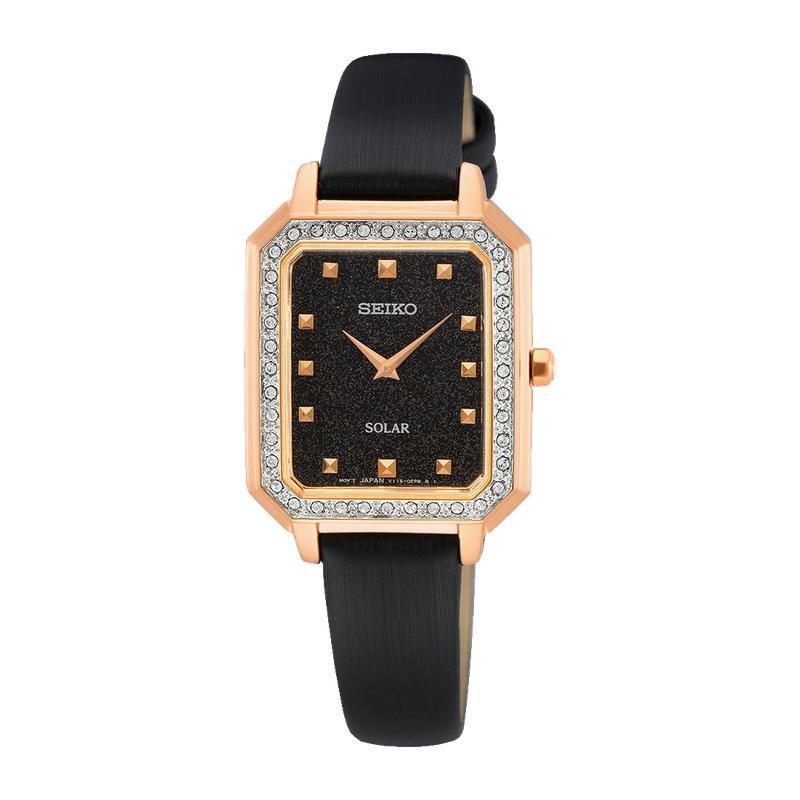 Seiko Square Solar Dress Women's Watch | SUP446P1 | TIME Watches