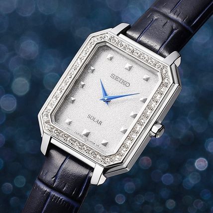 Seiko Square Solar Women's Dress Watch - SUP429P1 | Time Watch Specialists