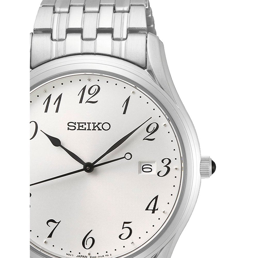 Seiko Stainless Steel Dress Men's Watch | SUR299P1 | TIME Watches