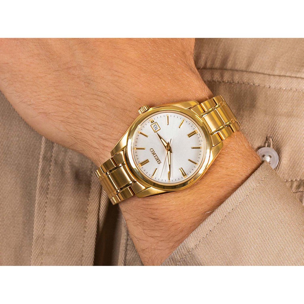 SEIKO Stainless Steel Men's Dress Watch - SUR314P1 | Time Watch Specialists