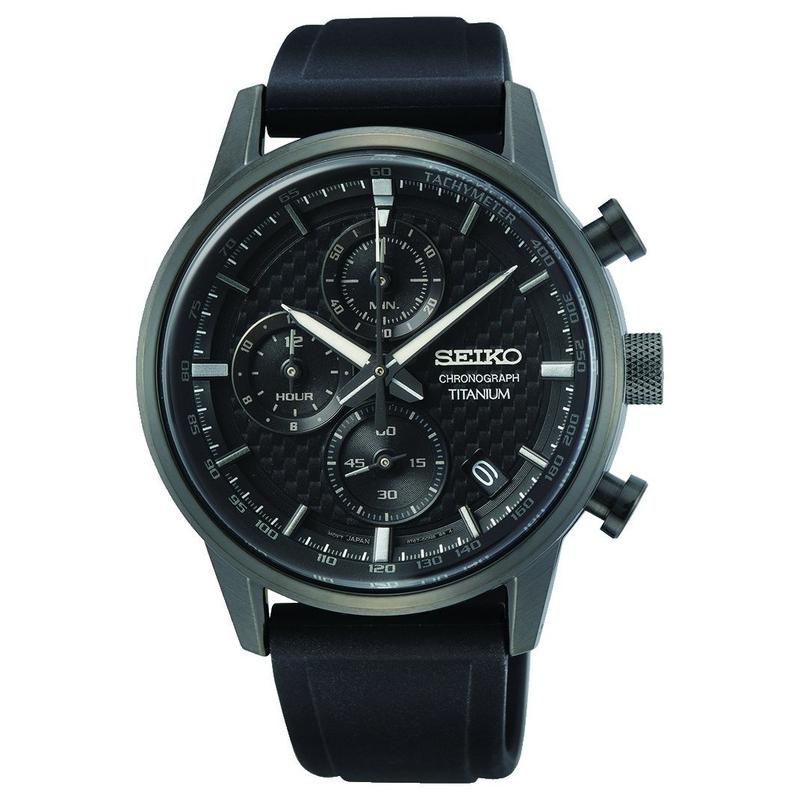 Seiko Titanium Chronograph Men's Watch | SSB393P1 | TIME Watches