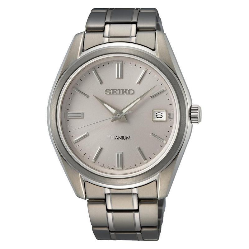 SEIKO Titanium Men's Dress Watch | SUR369P1 | TIME Watches