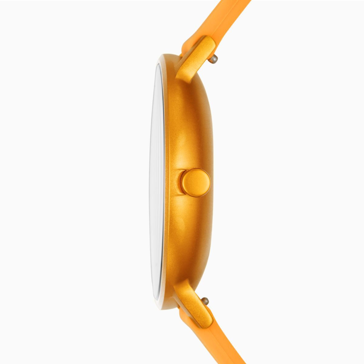 Skagen Aaren Yellow Round Silicone Unisex Watch | SKW6510 | TIME Watches