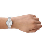 Skagen Anita Lille Three-Hand Silver Stainless Steel Woman's Watch | SKW3126 | Time Watch Specialists