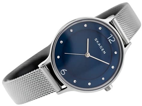 Skagen Anita Silver/Steel Round Stainless Steel Mesh Women's Watch - SKW2307 | Time Watch Specialists