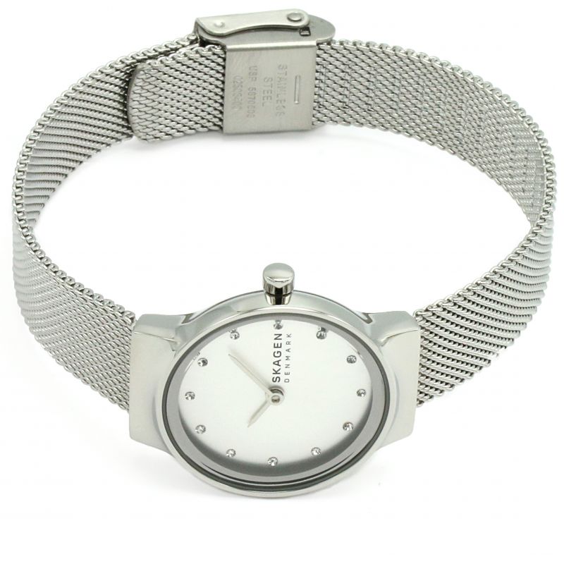 Skagen Freja Lille Steel Mesh Women's Watch- SKW2715 | Time Watch Specialists
