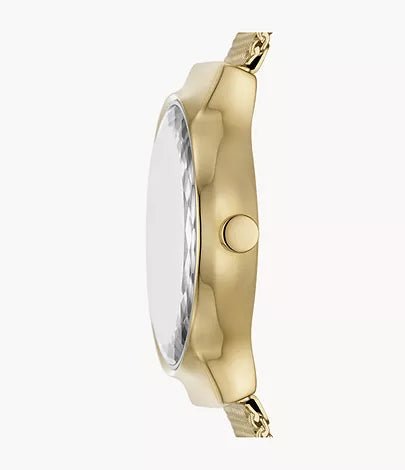 Skagen Freja Lille Two - Hand Gold Stainless Steel Woman's Watch | SKW3110 | TIME Watches