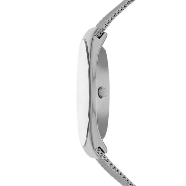 Skagen Grenen Solar - Powered Charcoal Stainless Steel Mesh Men's Watch | SKW6836 | TIME Watches