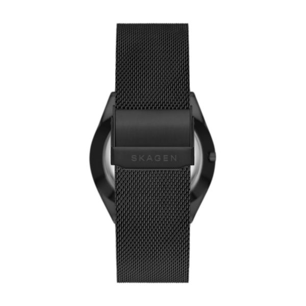 Skagen Grenen Solar - Powered Midnight Stainless Steel Mesh Men's Watch | SKW6837 | TIME Watches