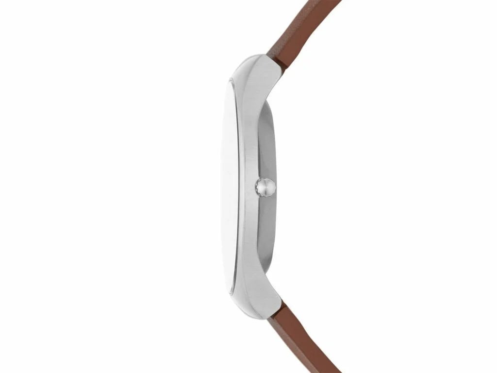 Skagen Grenen Three - Hand Espresso Leather Watch | SKW6852 | TIME Watches