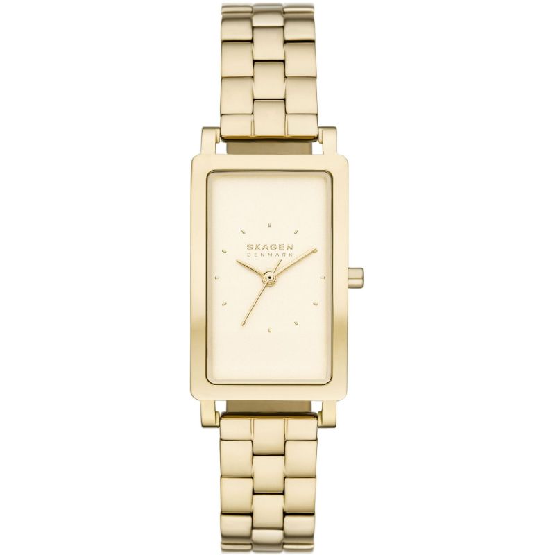 Skagen Hagen Three-Hand Gold Stainless Steel Woman's Watch | SKW3098 | Time Watch Specialists
