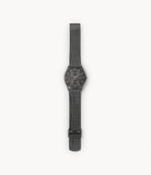 Skagen Holst Chronograph Charcoal Steel Mesh Multifunction Men's Watch | SKW6180 | Time Watch Specialists