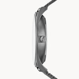 Skagen Holst Chronograph Charcoal Steel Mesh Multifunction Men's Watch | SKW6180 | Time Watch Specialists
