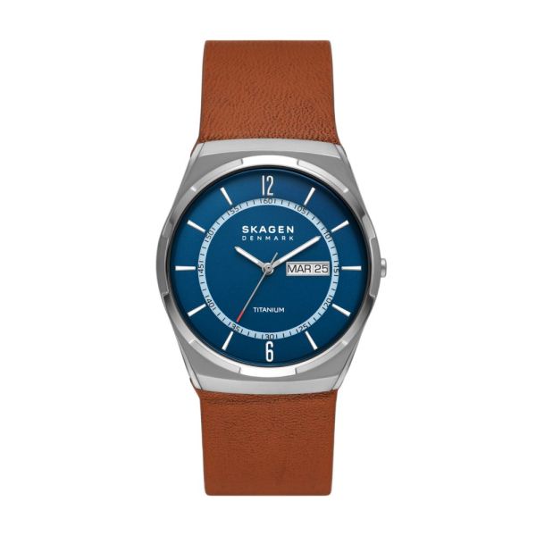 Skagen Melbye Titanium Three - Hand Day - Date, Gray Titanium Men's Watch | SKW6906 | TIME Watches