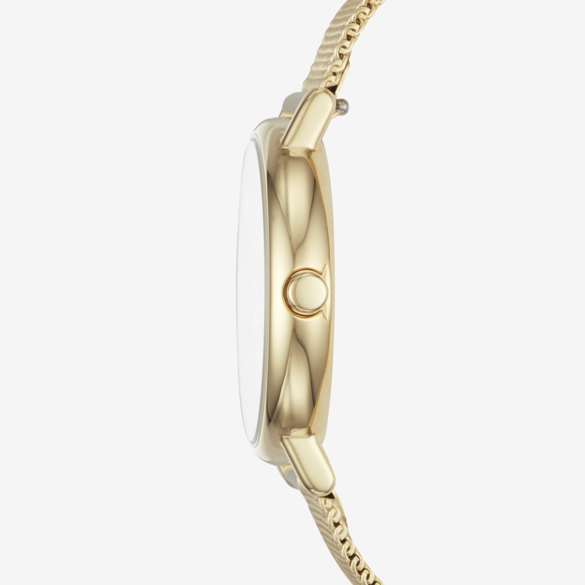 Skagen Signatur Gold Round Stainless Steel Mesh Women's Watch | SKW2693 | TIME Watches