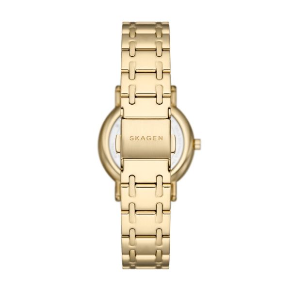 Skagen Signatur Lille Two-Hand Gold Stainless Steel Woman's Watch | SKW3124 | Time Watch Specialists
