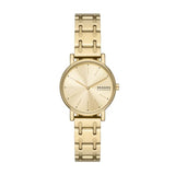 Skagen Signatur Lille Two-Hand Gold Stainless Steel Woman's Watch | SKW3124 | Time Watch Specialists
