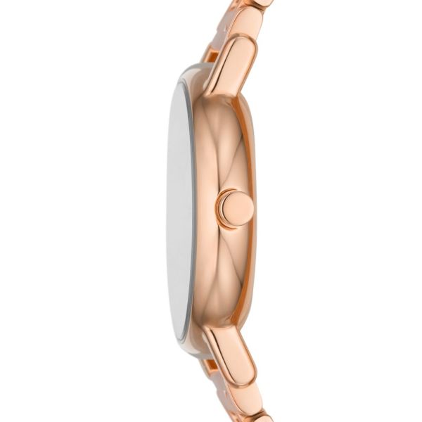 Skagen Signatur Lille Two-Hand Rose Gold Stainless Steel Woman's Watch | SKW3125 | Time Watch Specialists