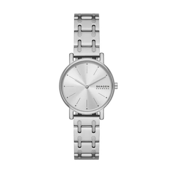Skagen Signatur Lille Two - Hand Silver Stainless Steel Woman's Watch | SKW3123 | TIME Watches