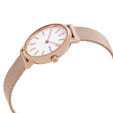 Skagen Signatur Rose Gold Round Women's Watch - SKW2694 | Time Watch Specialists
