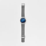Skagen Sundby Gray Round Stainless Steel Mesh Men's Watch | 233XLTTN | Time Watch Specialists