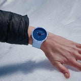 Swatch Big Bold Bioceramic Arctic Women's Watch - SB03N102 | Time Watch Specialists