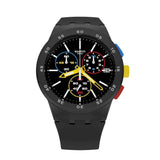 Swatch BLACK-ONE Unisex Watch | SUSB416 | Time Watch Specialists