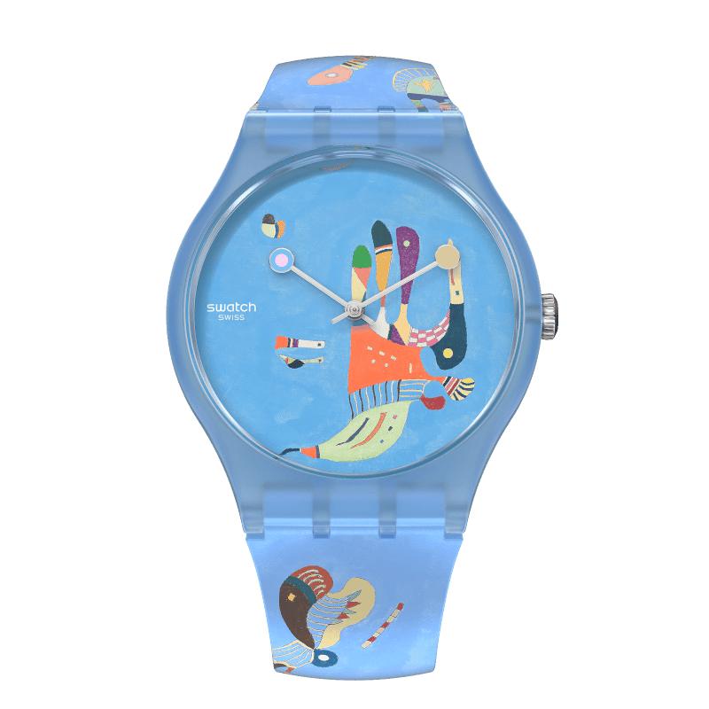 Buy Swatch BLUE SKY, BY VASSILY KANDINSKY Watch SUOZ342 | Time Watch ...
